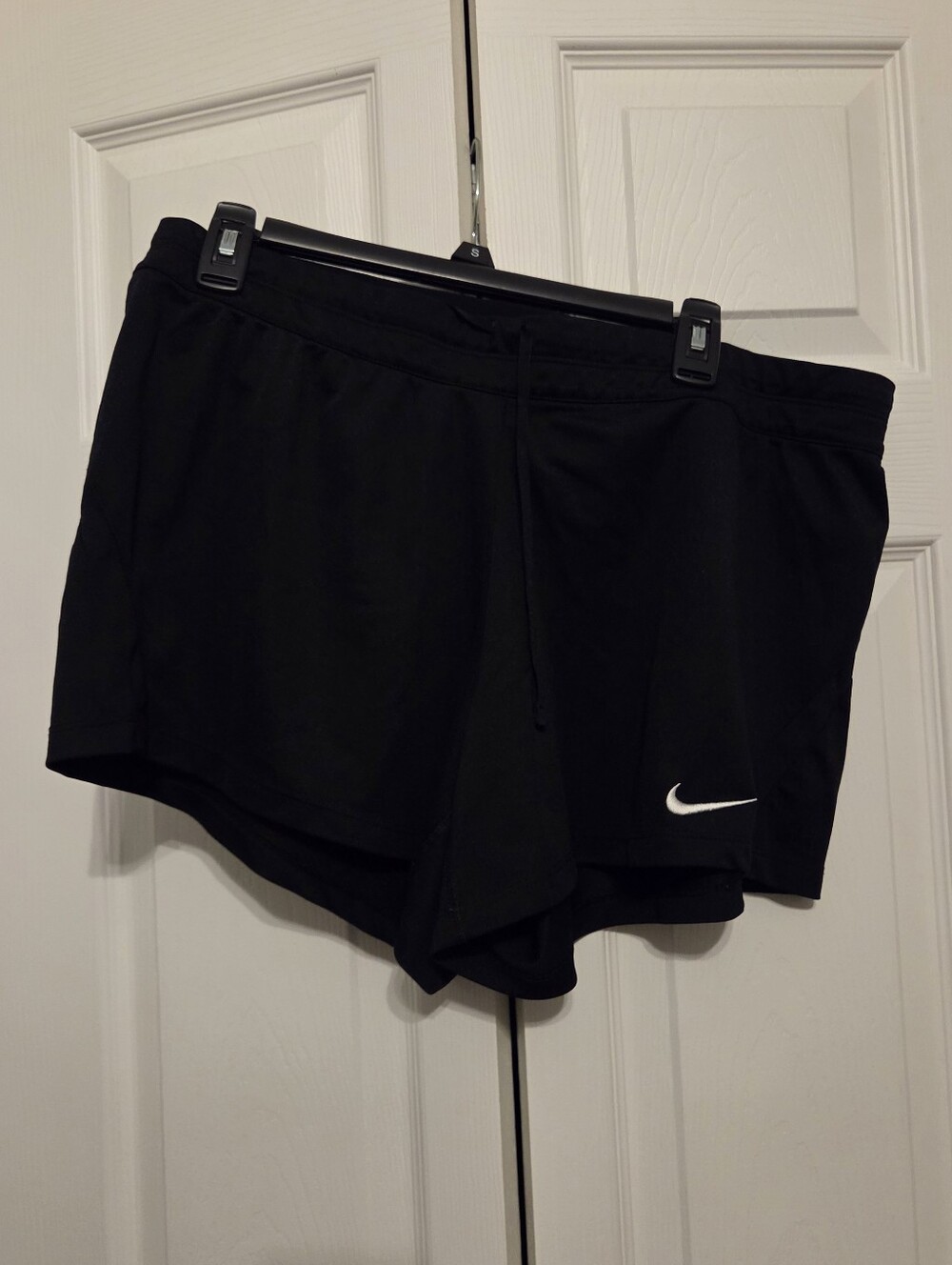 Nike Black Women's Athletic Drawstring Shorts